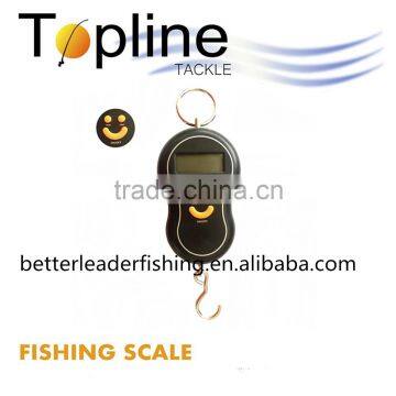 Electronic luggage weighing scale for fish