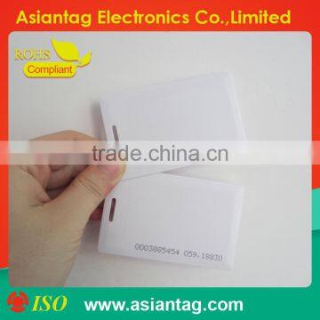 low cost rfid card 13.56MHz/125KHz PVC ID material