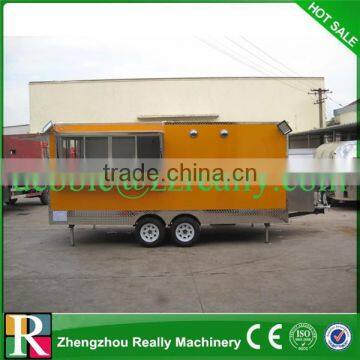 Refrigerated truck body for frozen food sell mobile food truck for sale