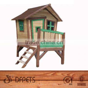 Wooden Garden Playhouse On Legs DFP008