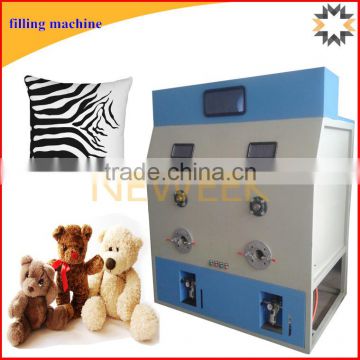 NEWEEK plush toy Teddy bear stuffing machine pillow filling machine