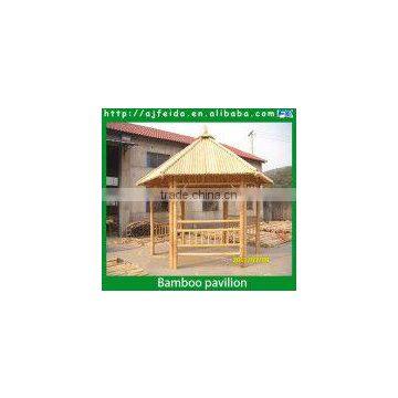 FD-16318 Chinese style beautiful bamboo pavilion