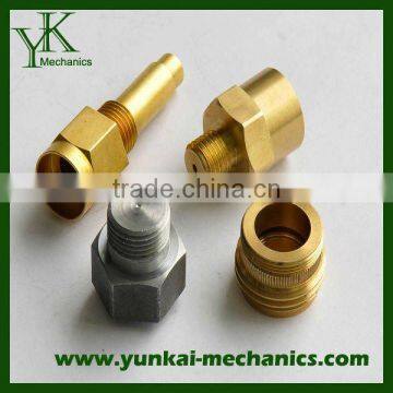 Brass, Stainless steel, customized CNC machining screw, bolt, spare part for electric motor