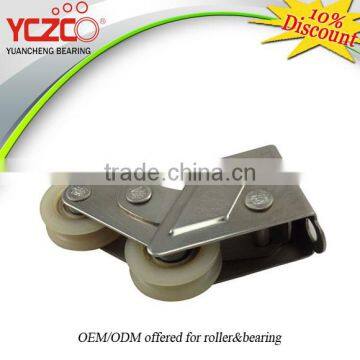 YCZCO High load-bearing bottom double roller for sliding door