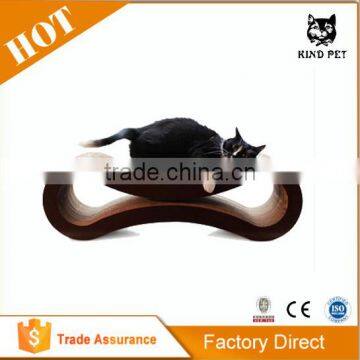 Wholesale Cat Scratcher Lounge Durable Reversible Corrugated Cardboard photo-4