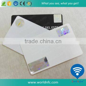 OEM Hologram Sticker Security ID Card With CMYK Printing photo-2