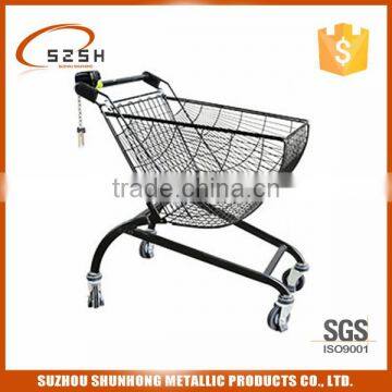 The new style round trolley for supermarket shopping