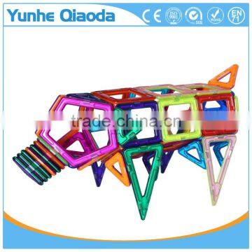 Creative Kids DIY Toy Educational Magnetic Bulding Solid Plastic Block photo-3