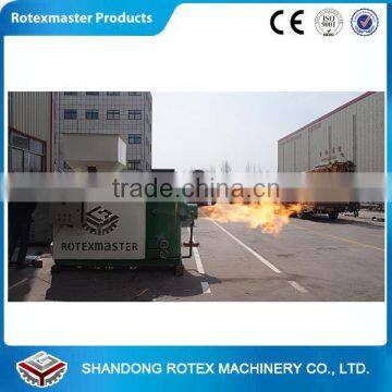 industrial wood small chips pellet burner with controller