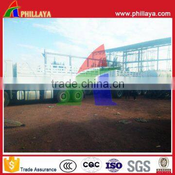 3 Axles Drawbar Double Tow Truck Interlink Trailers on Hot Sale photo-6