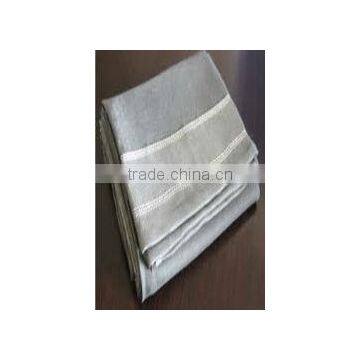 Fiberglass woven fabric with antiacid treatment use for chemical plant