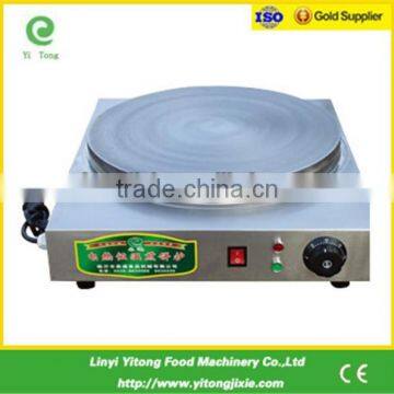 stainless steel electric crepe machine easy safety operation manufacturer