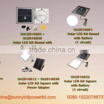 Clean-energy Green Power High Efficient Vent Kits Solar Led Lights photo-2
