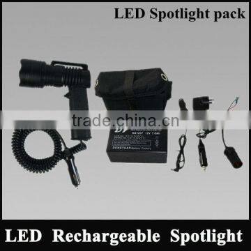 Portable Hunting Gear Outdoor Hunting Equipment 12V Cigar Plug T6 LED 10W Model NFL-LA-10 Handheld Super Bright Searching Light photo-5