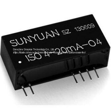 2-Wire Passive 4-20mA to Voltage Signal Converter 3KV Isolation