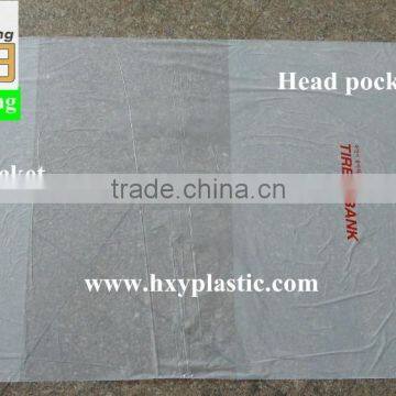 LDPE Plastic Disposable Car Seat Cover for Two Pockets photo-2