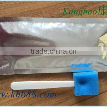 Factory Directly Sell Latex Free Iodine Volts Sponge, Skin Disinfectant Body Cleaning Before Surgical Sponge photo-2