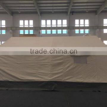 Portable Emergency Relief Shelter Medical Tent Refugee Camp With Canvas and Aluminum Frame photo-5