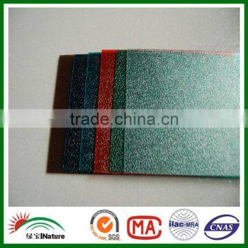 Decoration Board 3mm Big Embossed Polycarbonate Sheet. Shopping Diamond PC Sheet Online. Siding Panel Embossed Solid PC Sheet. photo-2