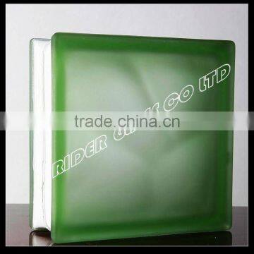 Clear and Tinted/Coloured Glass Brick with CE and ISO9001