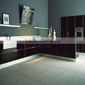 3-8mm Ultra Clear Black Red White Painted Glass photo-6