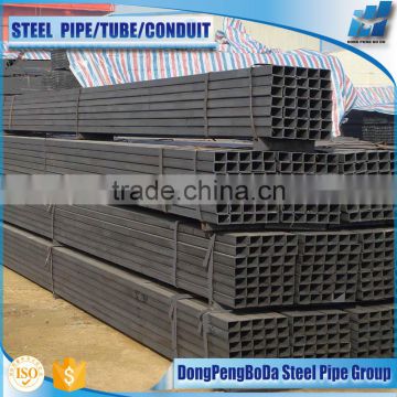 ASTM A500 rectangualr steel pipe 60x80x3.0mm astm tube