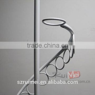 Customized Metal Movable Scarf Shop Display Rack