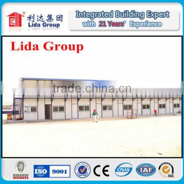 China refugee camp light steel prefab homes