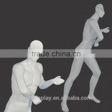 Fashion Matt White Kungfu Sports Male Mannequin photo-3