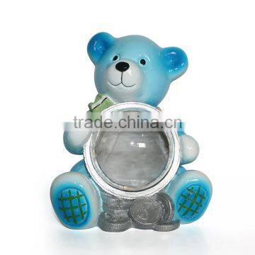Cute Polyresin Bear Shaped Money Box photo-2