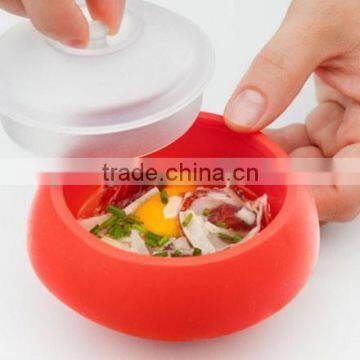 Microwave Egg Jambalaya Pastry Cooker Shaper Mold Food Grade Silicone photo-2