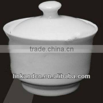 KC-00828 white and hand made tea pot ceramic