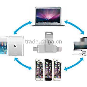 High Quality U-disk IDrive Otg Usb Flash Drive u Disk for IPhone 5 5s 6 Plus IPad Mini PC IOS photo-5