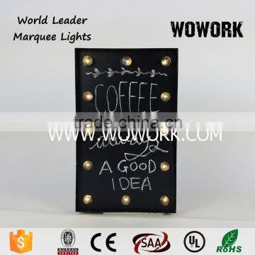 Lighting Rectangle Chalkboard photo-3