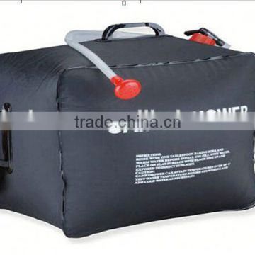 20L black solar heating outdoor emergency neccessity bag camping portable shower