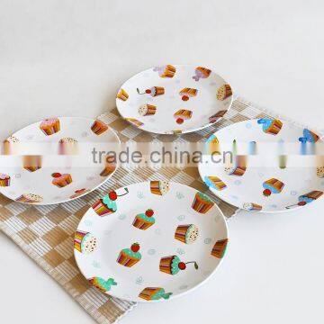 Round Shape Porcelain Dessert Plate photo-2