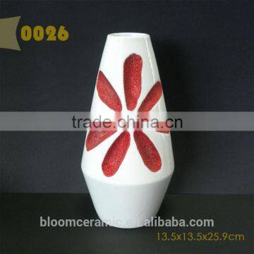 Red Ceramic Flower Vases photo-6