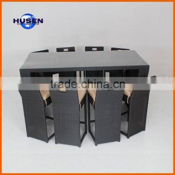 Outdoor Rattan Bar Chair Outdoor Rattan Bar Set photo-3
