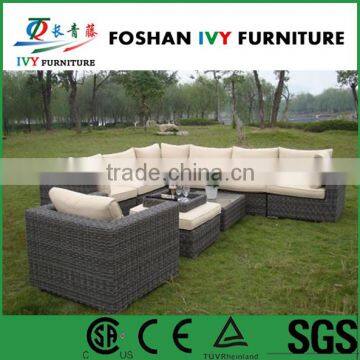 new model patio sectional outdoor furniture wicker sofa sets