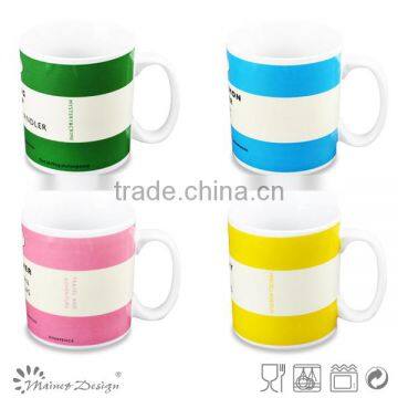 Cheap 300ml New Bone China Mugs With Decal photo-5