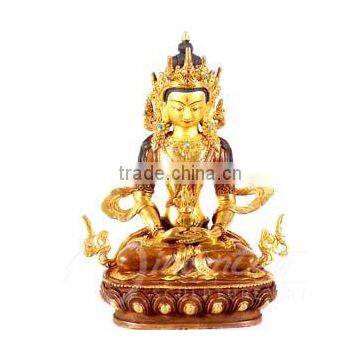 Indoor decoration religious style brass fengshui buddha india for sale