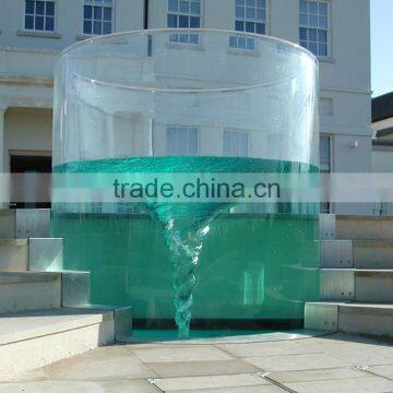 Modern Outdoor Garden Decoration 316 Stainless Steel Water Sculpture photo-2