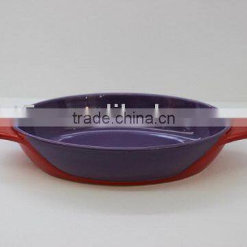 ceramic oval baking dish and pans