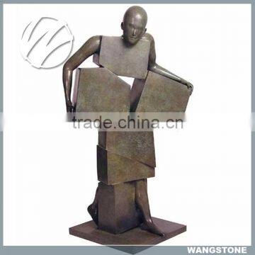 Factory customized decoration brass garden sculpture