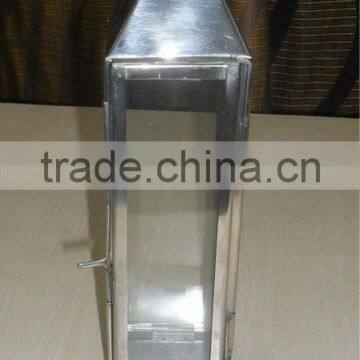 Steel Lantern polished for Home