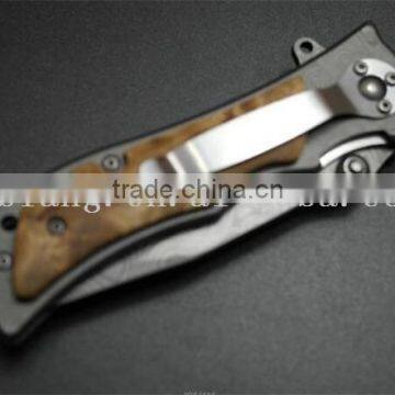 Special Gift for Men 400C Damascus Folding Knife photo-6