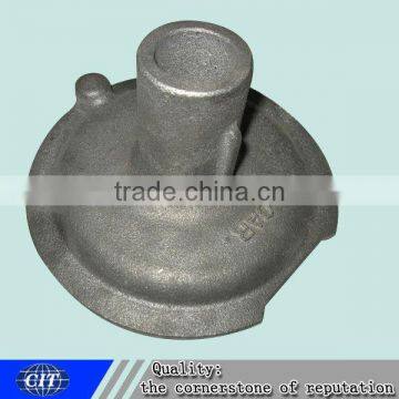 WCBvalve cover for natural gas pipeline valve, metal casting,ductile iron pipe fittings,resin coated sand casting