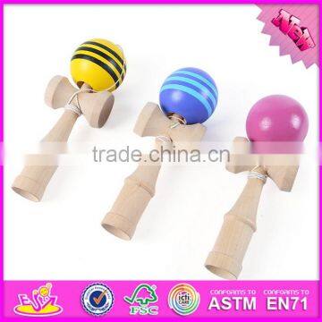 2017 Wholesale best price wooden kendama made in china W01A192-S