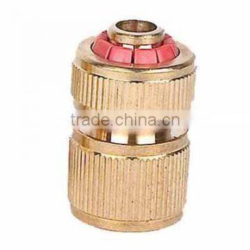 1/2" Brass Quick Hose Connector with waterstop gardening, watering high quality OEM custom-made. EU