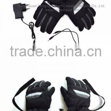 OEM Heating Battery power Skiing gloves Wind antiskid Waterproof Warm ski gloves winter outdoor Skiing